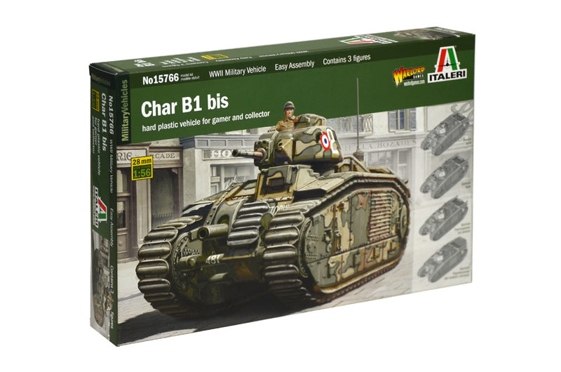 Italeri 5766 1/56 Char B1 Bis Model Tank Kit