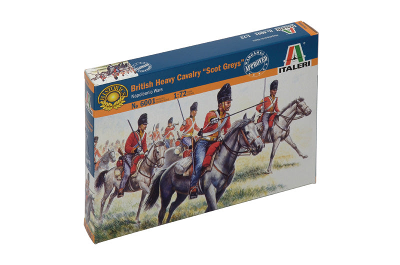 ITALERI 6001 1/72 British Calvary "Scot Greys" (Napoleonic Wars) Model Kit