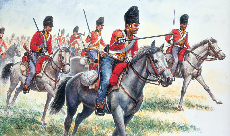 ITALERI 6001 1/72 British Calvary "Scot Greys" (Napoleonic Wars) Model Kit