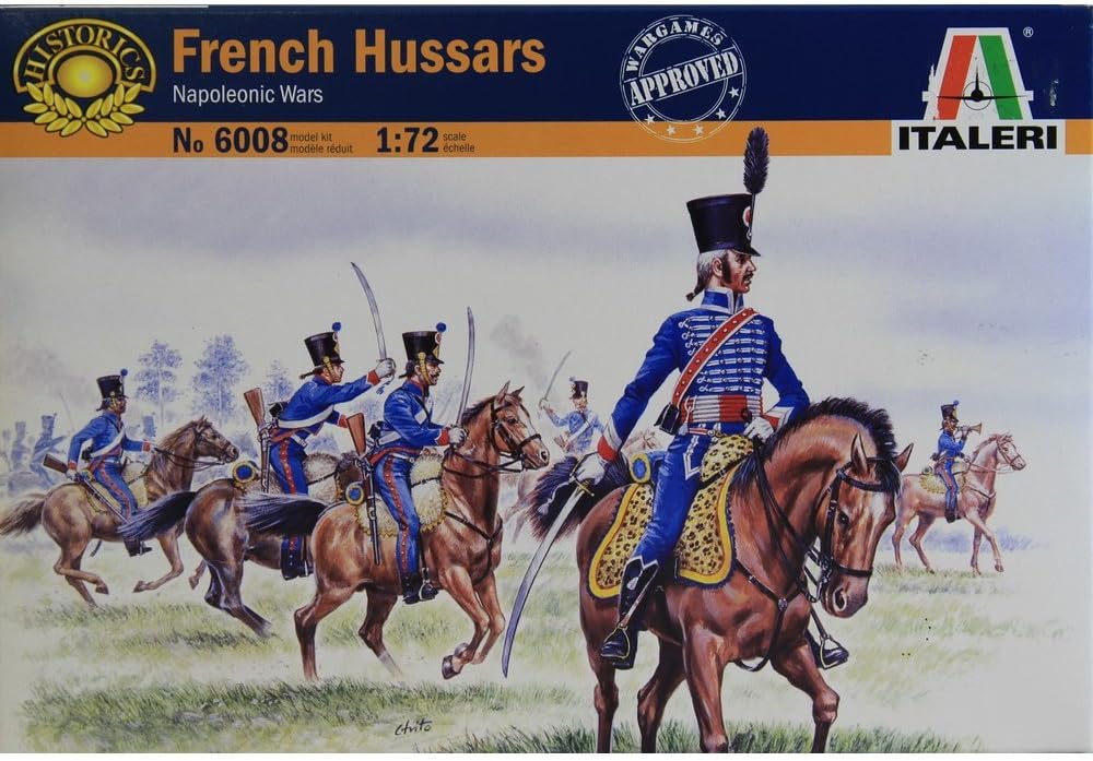 Italeri 6008 1/72 French Hussars (Napoleonic Wars) Model Kit