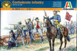 Italeri 6014 1/72 Confederate Infantry (American Civil War) Model Kit