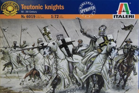 Italeri 6019 1/72 Teutonic Knights (XII-XIII Centuries AD) Model Kit
