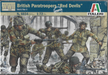 Italeri 6034 1/72 WWII British Paratroopers "Red Devils" Model Kit