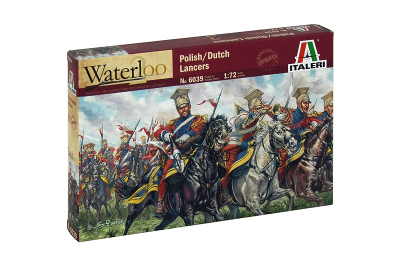 Italeri 6039 1/72 Polish-Dutch Lancers (Napoleonic Wars) Model Kit
