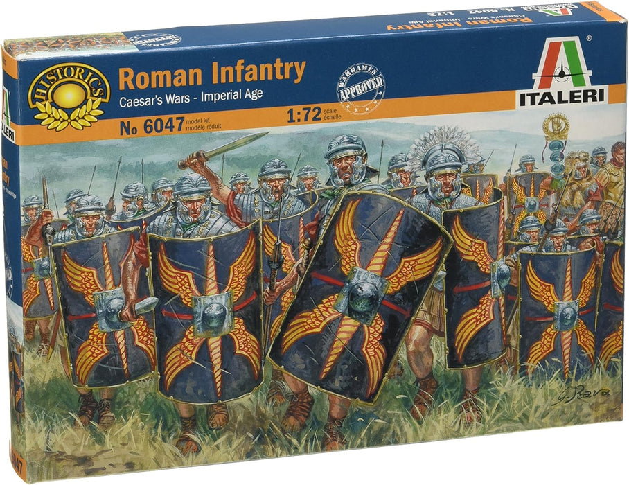 Italeri 6047 1/72 Roman Infantry (Caesar's War-Imperial Age) Model Kit