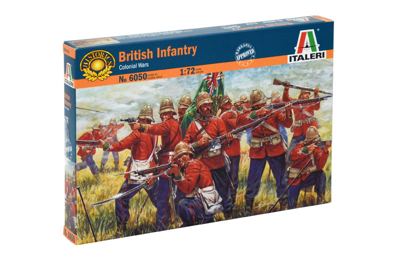 Italeri 6050 1/72 British Infantry (Anglo-Zulu War) Model Kit