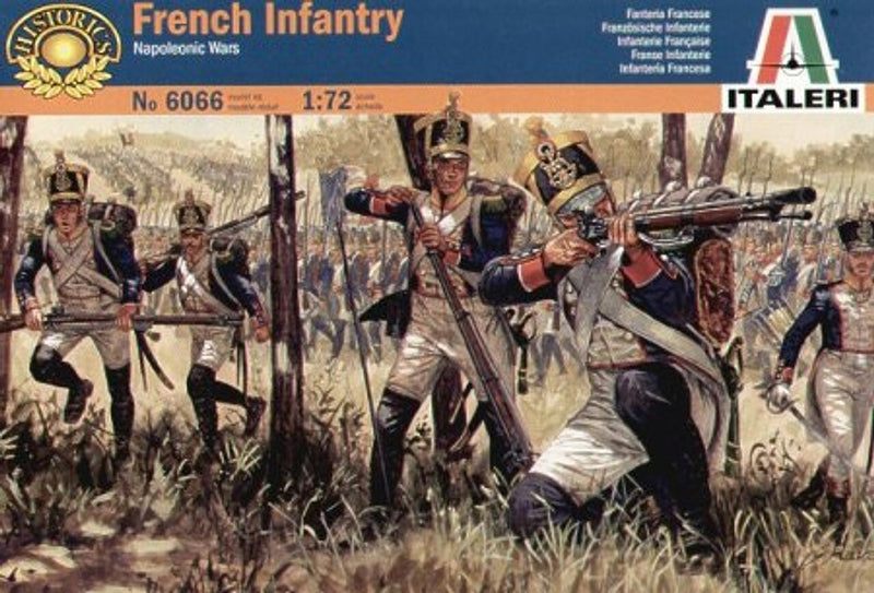 Italeri 6066 1/72 French Infantry (Napoleonic War) Model Kit