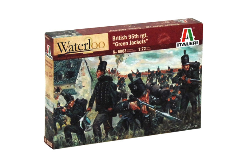 Italeri 6083 1/72 British 95th Regiment Green Jackets (Napoleonic Wars) Model Kit