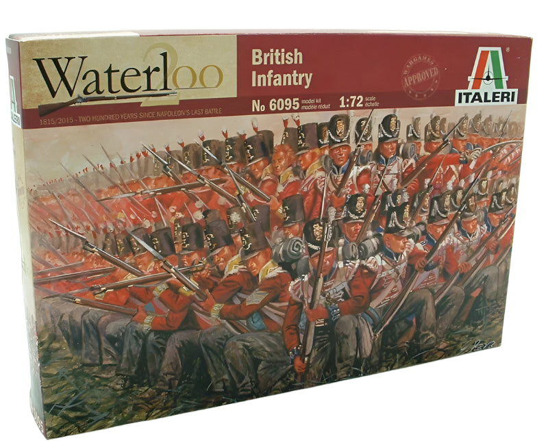 Italeri 6095 1/72 British Infantry (Napoleonic Wars) Model Kit