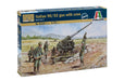 Italeri 6122 1/72 WWII Italian 90/53 Gun with Crew Model Kit