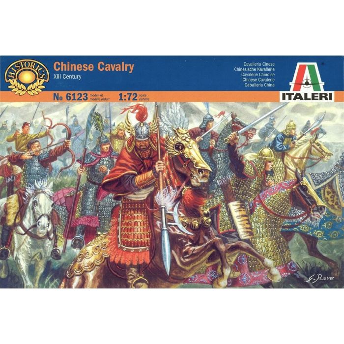 Italeri 6123 1/72 Chinese Cavalry (XIII Century AD) Model Kit