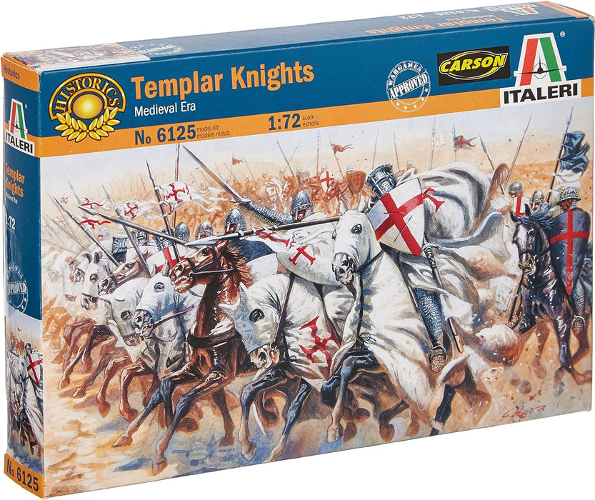 Italeri 6125 1/72 Templar Knights (Medieval Era) Model Kit