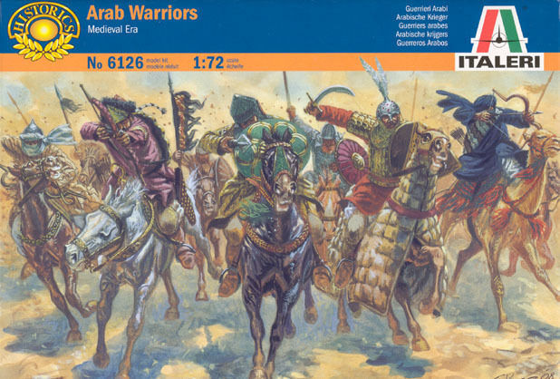 Italeri 6126 1/72 Arab Warriors (Medieval Era) Model Kit