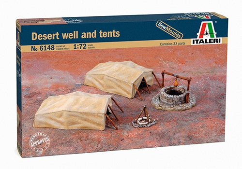 ITALERI 6148 1/72 Desert Well and Tents Model Kit