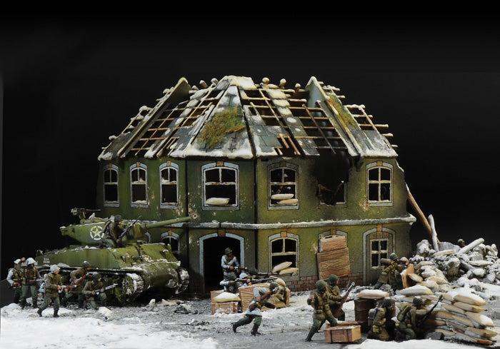 Italeri 6186 1/72 WWII Bastogne Siege Battle Set Model Kit