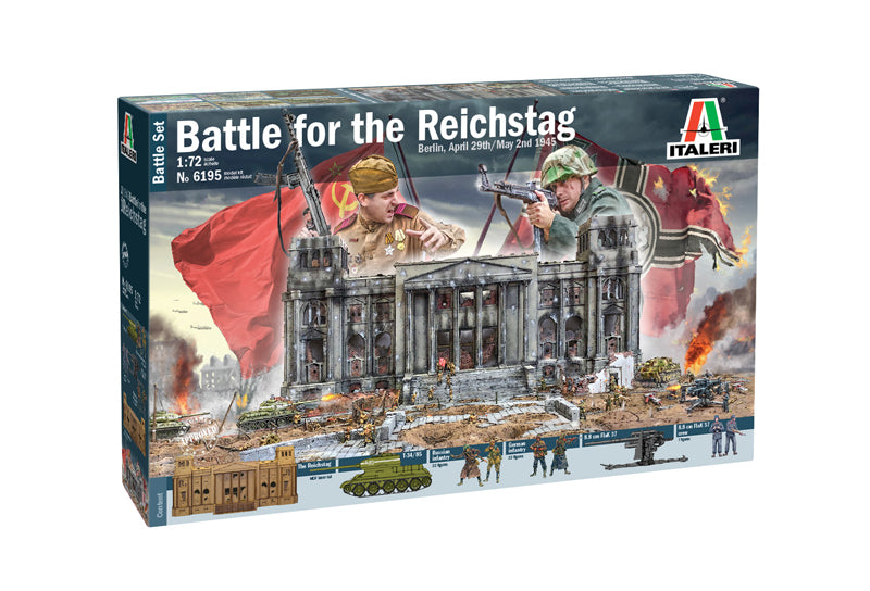 Italeri 6195 1/72 Battle for the Reichstag (Berlin 1945) Battle Set Model Kit