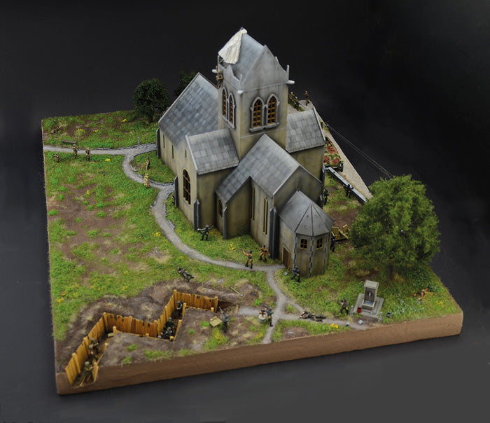ITALERI 6199 1/72 Battle Set: Sainte-Mere-Eglise Normandy June 6th 1944 Model Kit