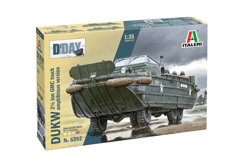 ITALERI 6392 1/35 DUKW (80th D-Day Anniversary) Plastic Model Kit