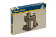 Italeri 6413 1/35 Ruin House Corner Wall Section Model Kit