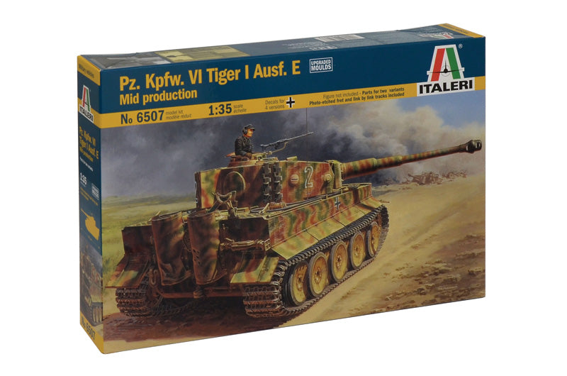 Italeri 6507 1/35 Pz.Kpfw. VI Tiger I Ausf. E Mid Production Model Kit