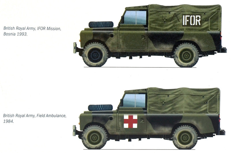 Italeri 6508 1/35 Land Rover 109 LWB Model Kit