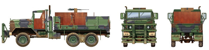 Italeri 6513 1/35 M923 "Hillbilly" Gun Truck Model Kit
