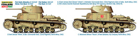 Italeri 6543 1/35 Carro Armato M14/41 I Serie with Italian Infantry Model Kit