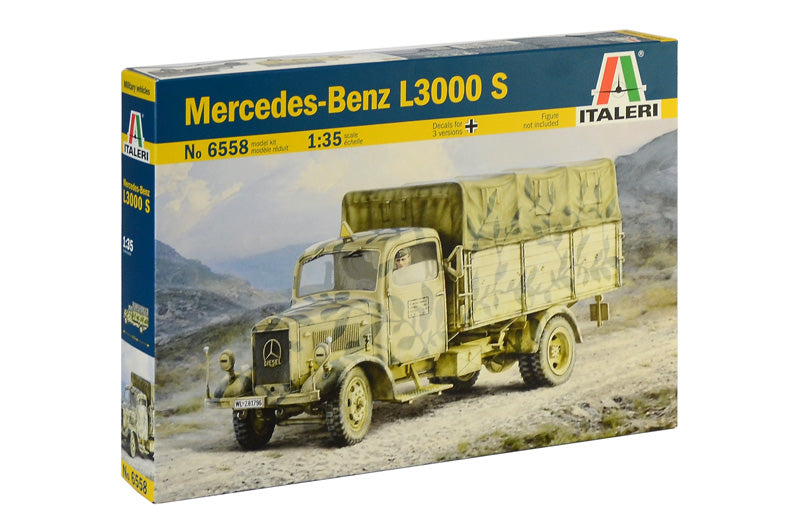 Italeri 6558 1/35 Mercedes Benz L3000 S Truck Model Kit