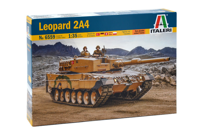Italeri 6559 1/35 Leopard 2A4 Tank Model Kit