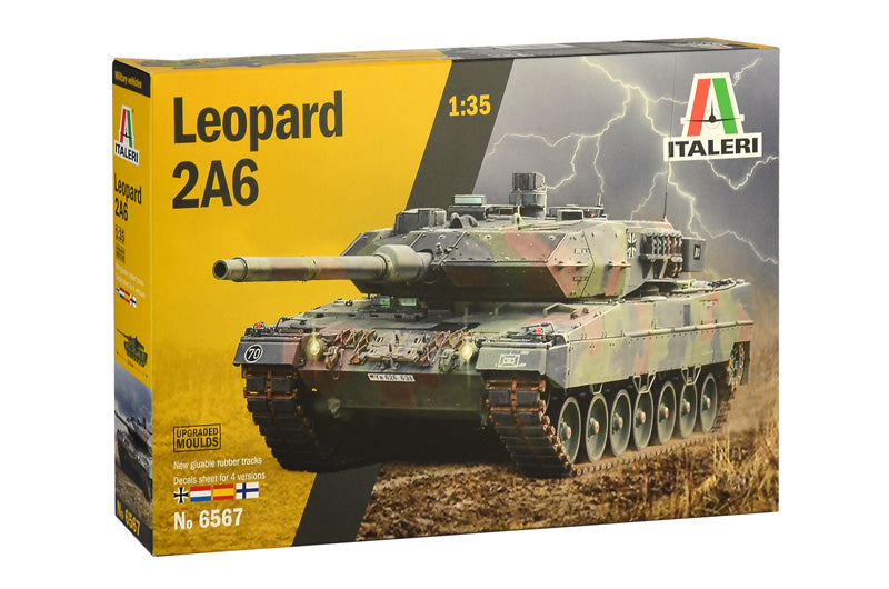 Italeri 6567 1/35 Leopard 2A6 Model Kit