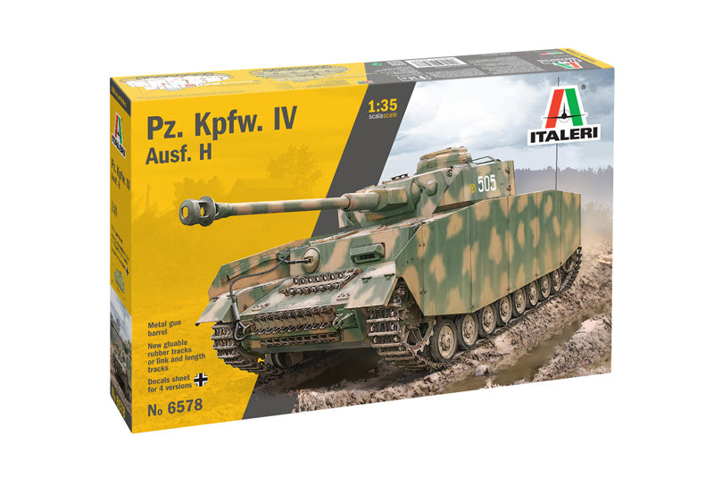 Italeri 6578 1/35 Pz.Kpfw.IV Ausf H Model Kit
