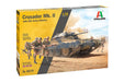 Italeri 6579 1/35 Crusader Mk.II with 8th Army Infantry Model Kit