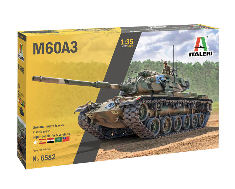 Italeri 6582 1/35 M60A-3 MBT Model Kit