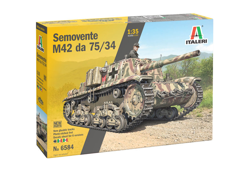 Italeri 6584 1/35 Semovente M42 da 75/34 Model Kit