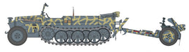Italeri 6595 1/35 Sd.Kfz. 10 Demag with 7,5 cm leIG 18 and crew Model Kit