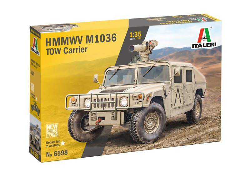 ITALERI 6598 1/35 HMMWV Humvee M1036 TOW Carrier Model Kit