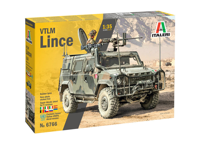 Italeri 6766 1/35 VTLM Lince Armored Truck Model Kit