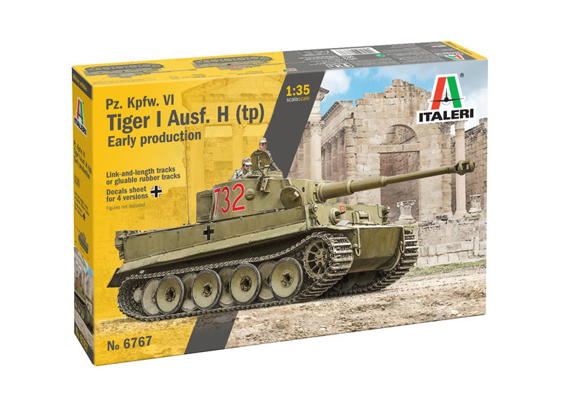 Italeri 6767 1/35 Sd.Kfz.181 Panzerkampfwagen VI Tiger I Ausf.E (tp) Model Tank Kit