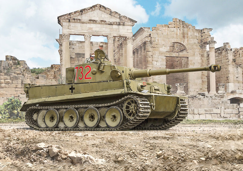 Italeri 6767 1/35 Sd.Kfz.181 Panzerkampfwagen VI Tiger I Ausf.E (tp) Model Tank Kit