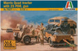 Italeri 7027 1/72 Morris Quad Tract with Servants Model Kit