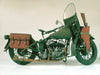 Italeri 7401 1/9 US Army WWII Model Motorcycle Kit