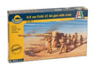 Italeri 7512 1/72 8.8cm Flak 37 Gun with Crew Model Kit