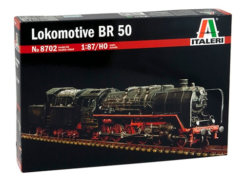 Italeri 8702 1/87 German BR50 Steam Locomotive Model Kit