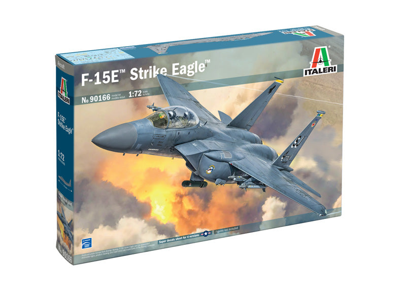 Italeri 90166 1/72 McDonnell Douglas F-15E Strike Eagle Model Aircraft Kit