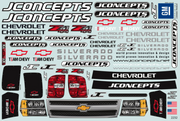 J Concepts 0249 Illuzion 2012 Chevy 1500 Traxxas Rustler Body