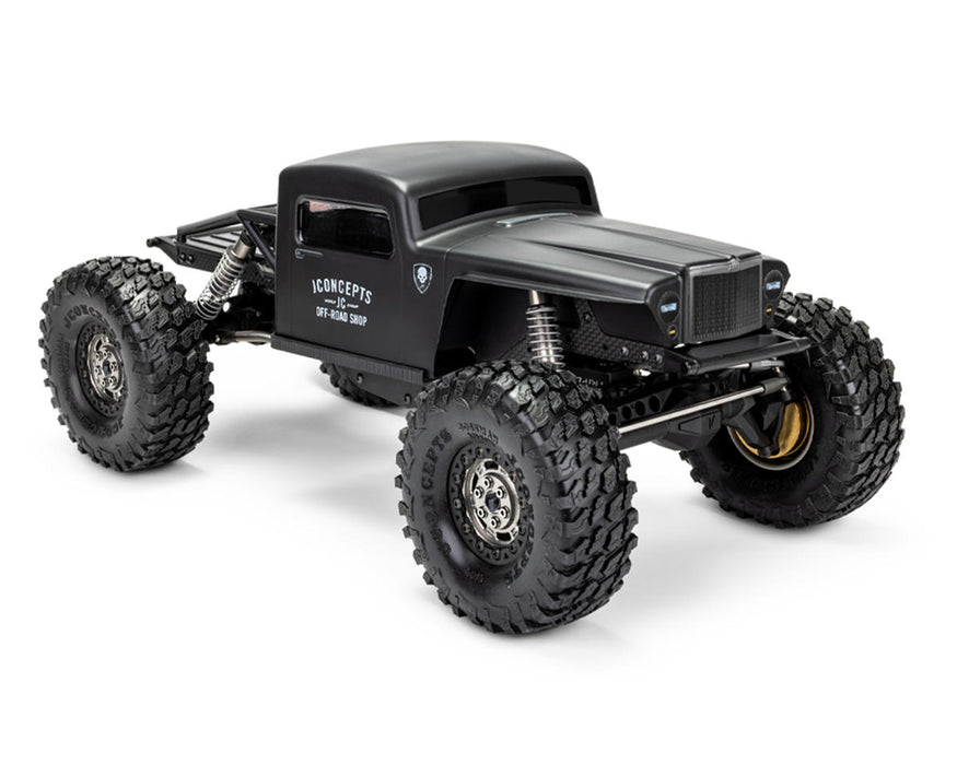 J Concepts 0492 1/10 Anvil Pre-Trimmed Rock Crawler Cab Only Body for 12.3" WB