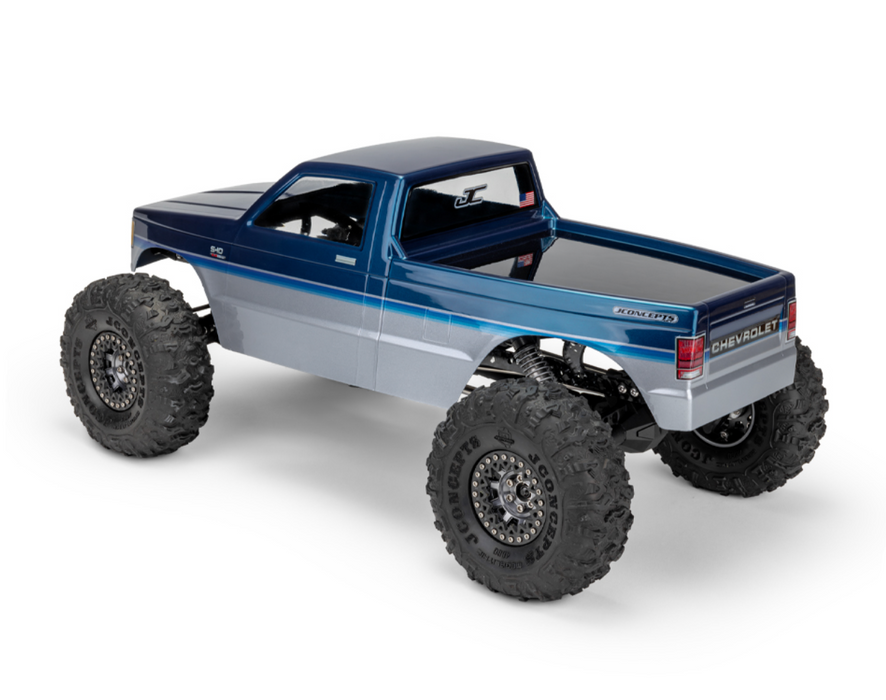 J Concepts 0493 1/10 JCI Tucked 1990 Chevy S10 Pre-Trimmed Rock Crawler Body 12.3"
