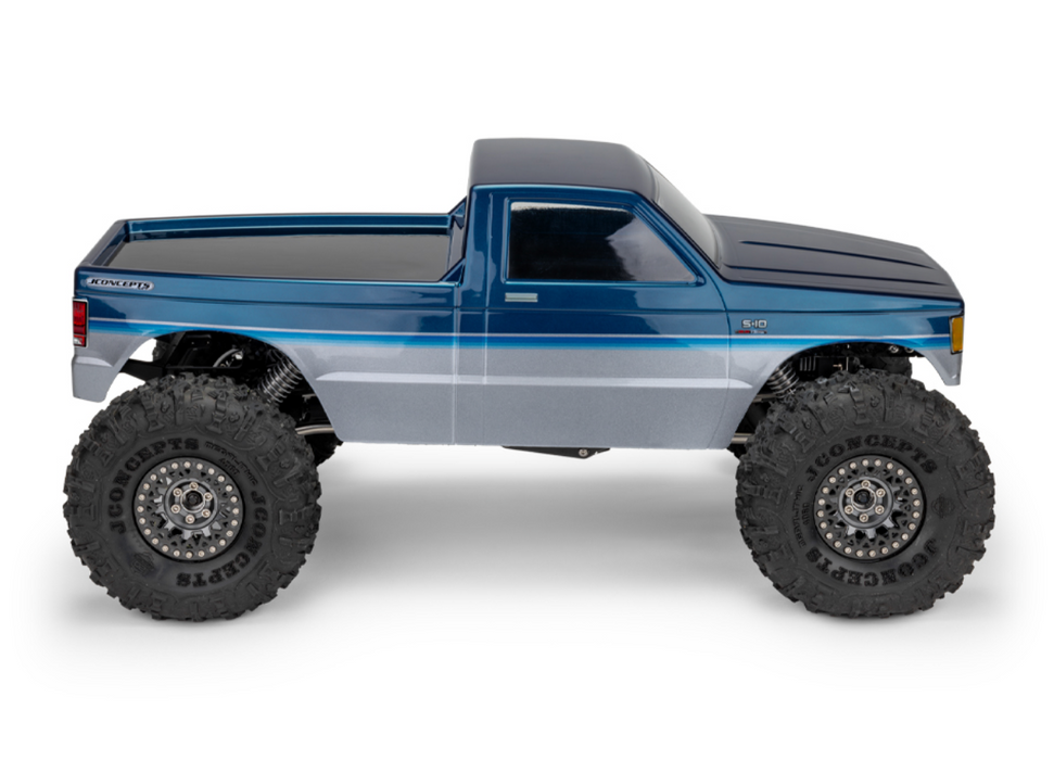 J Concepts 0493 1/10 JCI Tucked 1990 Chevy S10 Pre-Trimmed Rock Crawler Body 12.3"