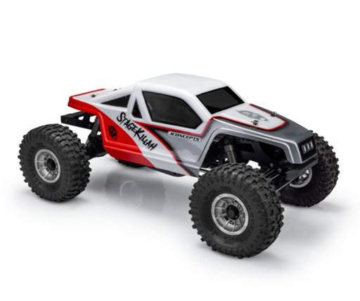 J Concepts 0609 Stage Killah Clear Rock Crawler Body for 12.3" Wheelbase