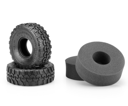 J Concepts 3089-02 Green Compound Hunk Performance 1.9" Scaler Tires 4.75 OD 1 Pair